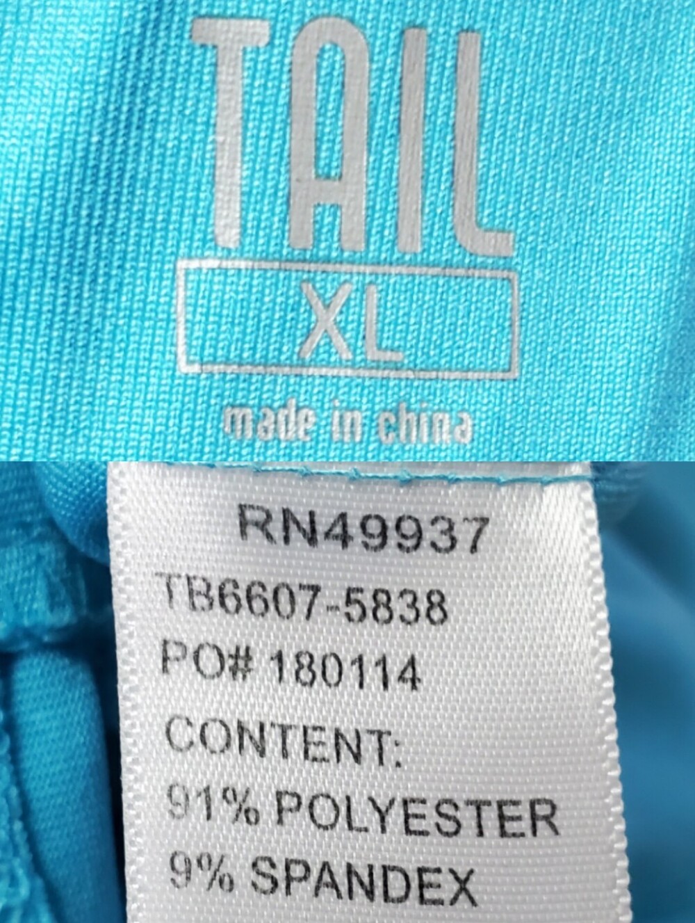 Tail sz Xl golf skort skirt blue detail pockets stretch shorts 3in inseam tennis - Picture 14 of 14